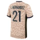 Camiseta Fútbol Paris Saint-Germain PSG Theo Hernández #21 2024-25 Fourth Equipación Hombre