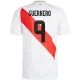 Camiseta Fútbol Perú Guerrero #9 Copa America 2024 Primera Hombre Equipación