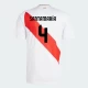 Camiseta Fútbol Perú Santamaria #4 Copa America 2024 Primera Hombre Equipación