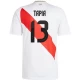 Camiseta Fútbol Perú Tapia #13 Copa America 2024 Primera Hombre Equipación