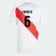 Camiseta Fútbol Perú Trauco #6 Copa America 2024 Primera Hombre Equipación