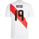 Camiseta Fútbol Perú Yotun #19 Copa America 2024 Primera Hombre Equipación