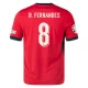Camiseta Fútbol Portugal Bruno Fernandes #8 Eurocopa 2024 Primera Hombre Equipación