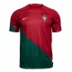 Camiseta Fútbol Portugal Bernardo Silva #10 Mundial 2022 Primera Hombre Equipación