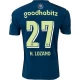 Camiseta Fútbol PSV Eindhoven H. Lozano #27 2023-24 Tercera Equipación Hombre