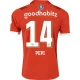 Camiseta Fútbol PSV Eindhoven Pepi #14 2023-24 Primera Equipación Hombre