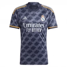 Camiseta Fútbol Real Madrid 2023-24 Segunda Equipación Hombre
