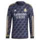 Camiseta Fútbol Real Madrid 2023-24 Federico Valverde #15 Segunda Equipación Hombre Manga Larga
