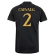 Camiseta Fútbol Real Madrid Carvajal #2 2023-24 Tercera Equipación Hombre