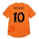 Camiseta Fútbol Real Madrid Luka Modrić #10 2023-24 x Y3 Orange Fourth Equipación Hombre