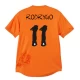 Camiseta Fútbol Real Madrid Rodrygo 2023-24 x Y3 Orange Fourth Equipación Hombre