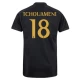 Camiseta Fútbol Real Madrid Tchouameni #18 2023-24 Tercera Equipación Hombre