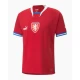 Camiseta Fútbol República Checa 2022 Primera Equipación Hombre