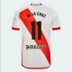 Camiseta Fútbol River Plate De La Cruz #11 2023-24 Primera Equipación Hombre
