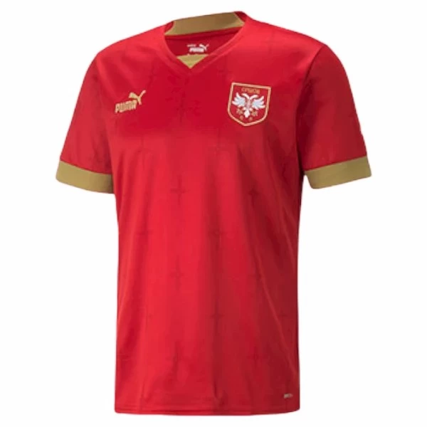 Camiseta Fútbol Serbia Mundial 2022 Primera Hombre Equipación