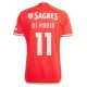 Camiseta Fútbol SL Benfica Di Marai #11 2023-24 UCL Primera Equipación Hombre