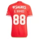 Camiseta Fútbol SL Benfica G. Ramos #88 2023-24 UCL Primera Equipación Hombre