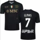 Camiseta Fútbol SSC Napoli Elmas #7 2023-24 Tercera Equipación Hombre