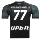 Camiseta Fútbol SSC Napoli Kvaratskhelia #77 2023-24 Tercera Equipación Hombre