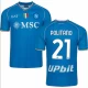 Camiseta Fútbol SSC Napoli Politano #21 2023-24 Primera Equipación Hombre