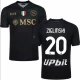 Camiseta Fútbol SSC Napoli Zielinski #20 2023-24 Tercera Equipación Hombre
