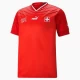 Camiseta Fútbol Suiza Eurocopa 2024 Qualifying Primera Equipación Hombre