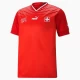 Camiseta Fútbol Suiza Mundial 2022 Primera Hombre Equipación