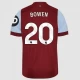 Camiseta Fútbol West Ham United Bowen #20 2023-24 Primera Equipación Hombre