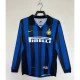 Camiseta Inter Milan Retro 1998-99 Primera Hombre Manga Larga