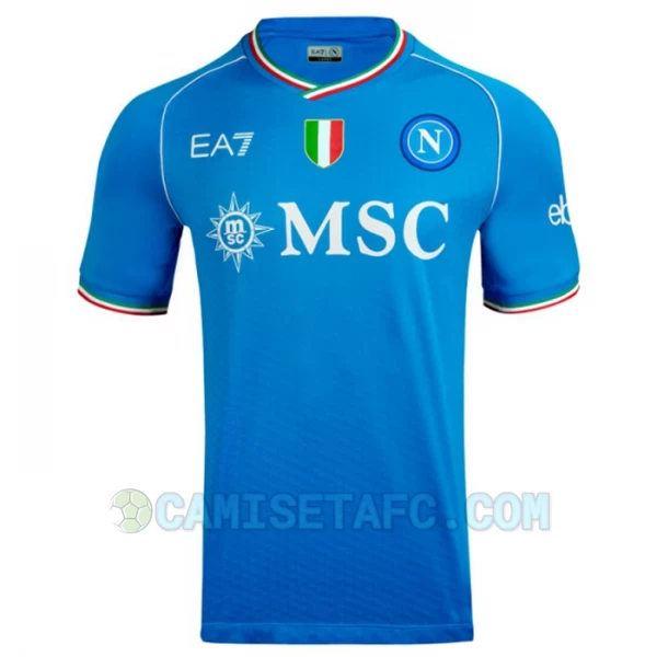 Discount Camiseta Fútbol SSC Napoli 2023-24 Primera Equipación Hombre