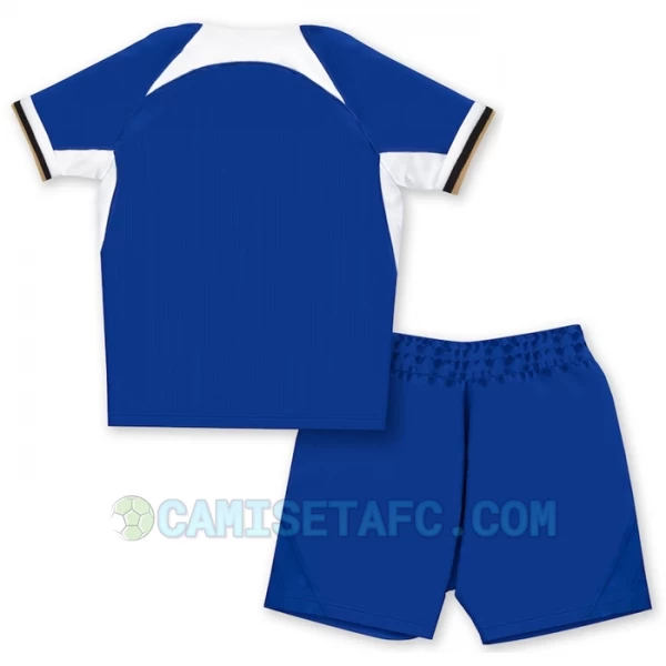 Discount Niños Camiseta Fútbol Chelsea FC 2023-24 1ª Equipación (+ Pantalones)