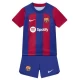 Discount Niños Camiseta Fútbol FC Barcelona 2023-24 1ª Equipación (+ Pantalones)