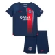 Discount Niños Camiseta Fútbol Paris Saint-Germain PSG 2023-24 1ª Equipación (+ Pantalones)