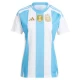 Mujer Camiseta Fútbol Argentina Lionel Messi #10 2024 Primera Equipación