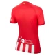 Mujer Camiseta Fútbol Atlético Madrid 2023-24 Primera Equipación