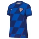Mujer Camiseta Fútbol Croacia Eurocopa 2024 Segunda Equipación