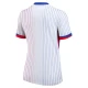 Mujer Camiseta Fútbol Francia Eurocopa 2024 Segunda Equipación