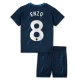 Niños Camiseta Fútbol Chelsea FC 2023-24 Enzo Fernández #8 2ª Equipación (+ Pantalones)