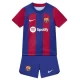 Niños Camiseta Fútbol FC Barcelona 2023-24 1ª Equipación (+ Pantalones)