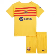 Niños Camiseta Fútbol FC Barcelona 2023-24 4ª Equipación (+ Pantalones)