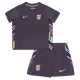 Niños Camiseta Fútbol Inglaterra Stones #5 Eurocopa 2024 Segunda Equipación (+ Pantalones)