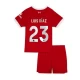 Niños Camiseta Fútbol Liverpool FC Luis Diaz #23 2023-24 1ª Equipación (+ Pantalones)
