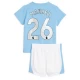 Niños Camiseta Fútbol Manchester City Riyad Mahrez #26 2023-24 1ª Equipación (+ Pantalones)