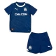 Niños Camiseta Fútbol Olympique de Marseille 2023-24 2ª Equipación (+ Pantalones)