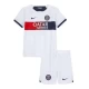 Niños Camiseta Fútbol Paris Saint-Germain PSG 2023-24 Kylian Mbappé #7 2ª Equipación (+ Pantalones)