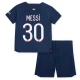 Niños Camiseta Fútbol Paris Saint-Germain PSG Lionel Messi #30 2023-24 1ª Equipación (+ Pantalones)