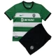 Niños Camiseta Fútbol Sporting Lisbon CP 2023-24 1ª Equipación (+ Pantalones)