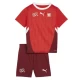 Niños Camiseta Fútbol Suiza Eurocopa 2024 Primera Equipación (+ Pantalones)